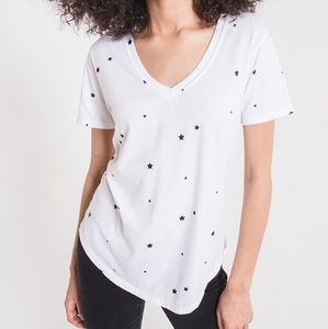 Z SUPPLY / THE STAR PRINT V-NECK TEE -  NWT